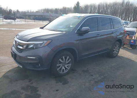 2019 Honda Pilot Ex-L z USA, uszkodzony, nr VIN 5FNYF6H52KB052450